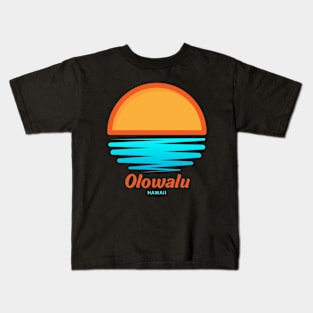 Olowalu Sunset Kids T-Shirt